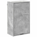 vidaXL Fürdőszoba Székény Beton Szürke 39 x 23,5 x 65 cm Faanyag & Fém