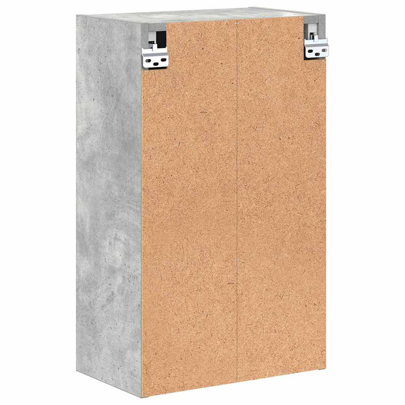 vidaXL Fürdőszoba Székény Beton szürke 39 x 23.5 x 65 cm Faanyag