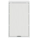 vidaXL Fürdőszoba Székény ajtóval Magas Fényű Fehér 39 x 23,5 x 65 cm