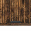 vidaXL Fürdőszoba Székény tárolóval Füstölt tölgy 39 x 23,5 x 65 cm