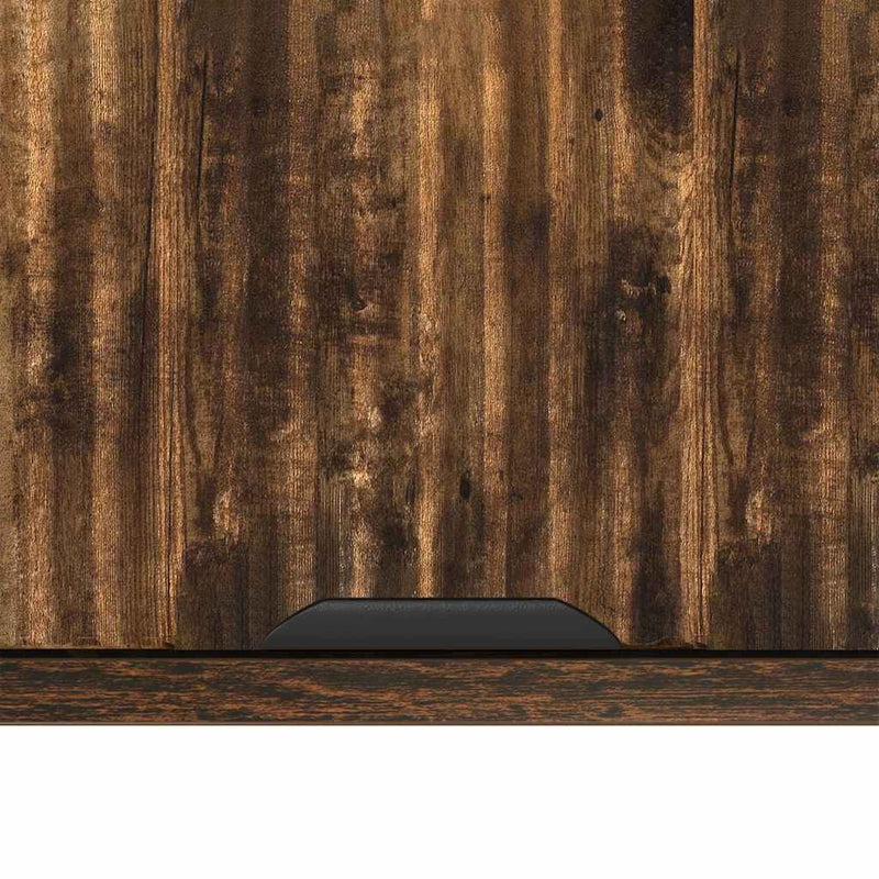 vidaXL Fürdőszoba Székény Füstölt tölgy 39 x 23.5 x 65 cm Faanyag