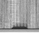 vidaXL Fürdőszoba Székény tárolóval Szürke Sonoma 39 x 23,5 x 65 cm