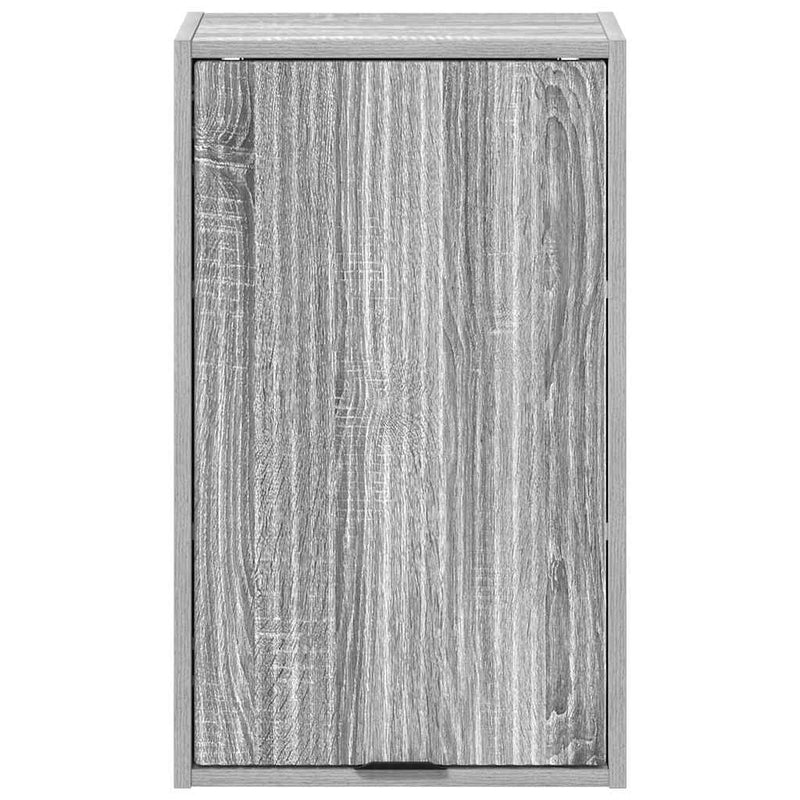 vidaXL Fürdőszoba Székény Szürke sonoma 39 x 23.5 x 65 cm Faanyag
