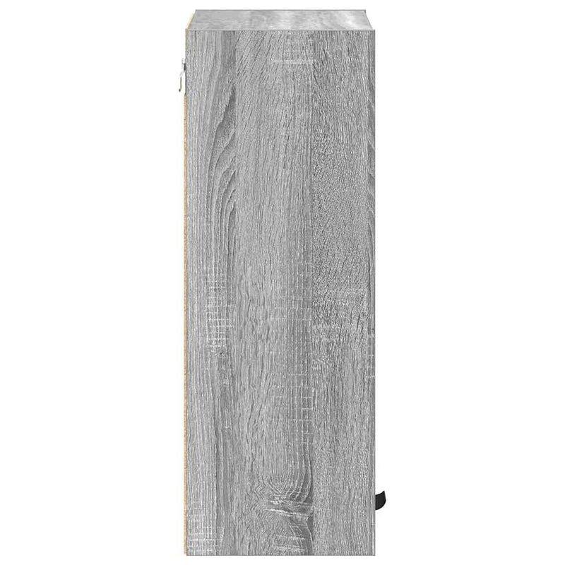 vidaXL Fürdőszoba Székény Szürke sonoma 39 x 23.5 x 65 cm Faanyag