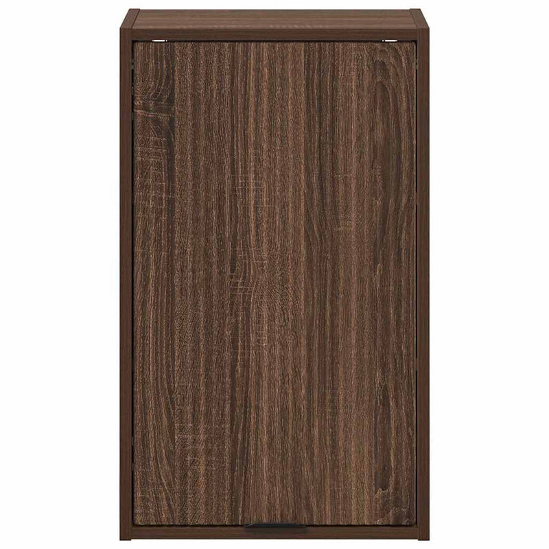 vidaXL Fürdőszoba Székény barna tölgy 39 x 23.5 x 65 cm Faanyag