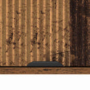 vidaXL Fürdőszoba Székény Öreg fa 39 x 23,5 x 65 cm Faanyag & Fém