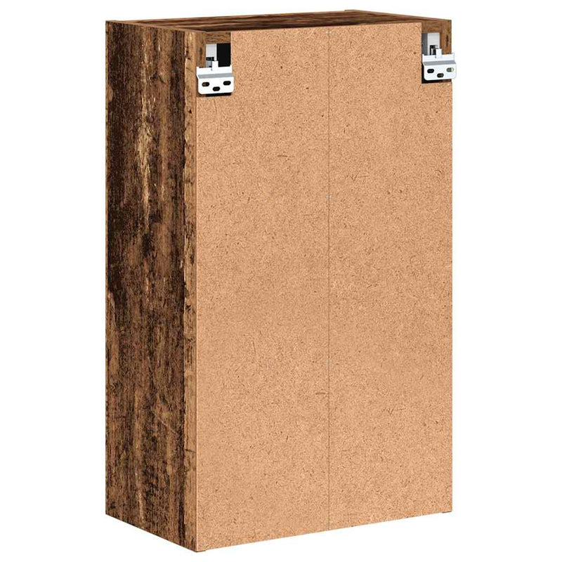 vidaXL Fürdőszoba Székény tárolóval Régi fa 39 x 23.5 x 65 cm Faanyag