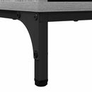 vidaXL Fürdőszoba Székény fiókkal Szürke Sonoma 39,5 x 36 x 88 cm