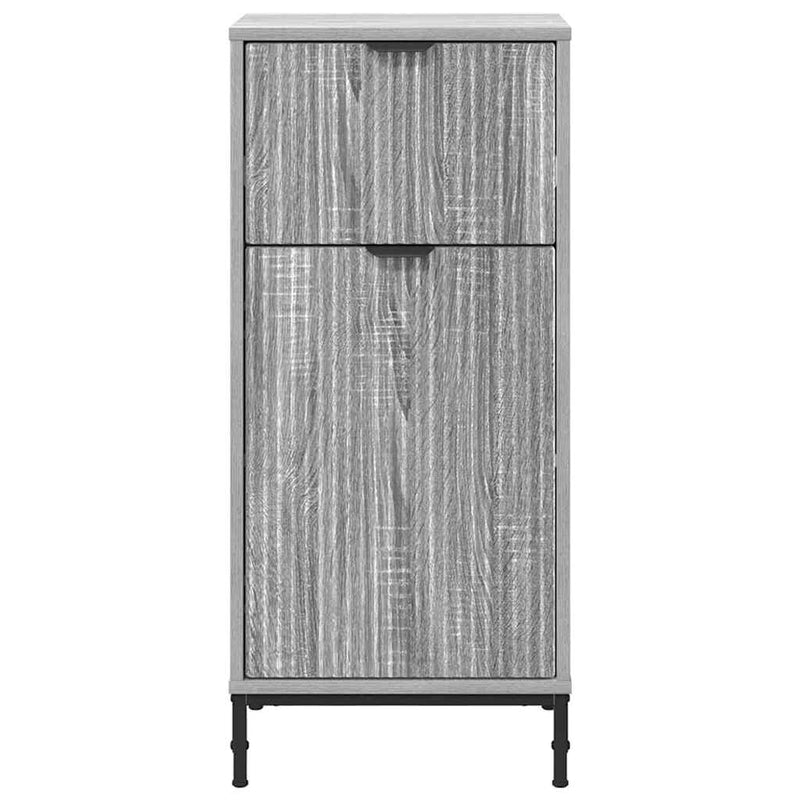 vidaXL Fürdőszoba Székény Szürke sonoma 39.5 x 36 x 88 cm Faanyag