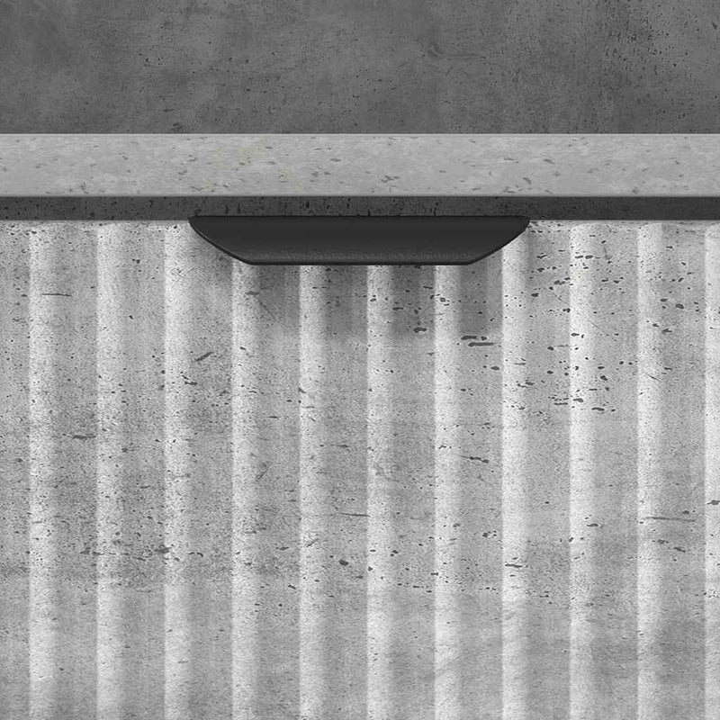 vidaXL Fürdőszobai magas szekrény Beton szürke 31.5 x 33 x 190 cm