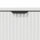 vidaXL Fürdőszobai mosdószekrény Fehér 60.5 x 33.5 x 61 cm Faanyag