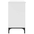 vidaXL Fürdőszobai mosdószekrény Fehér 60.5 x 33.5 x 61 cm Faanyag