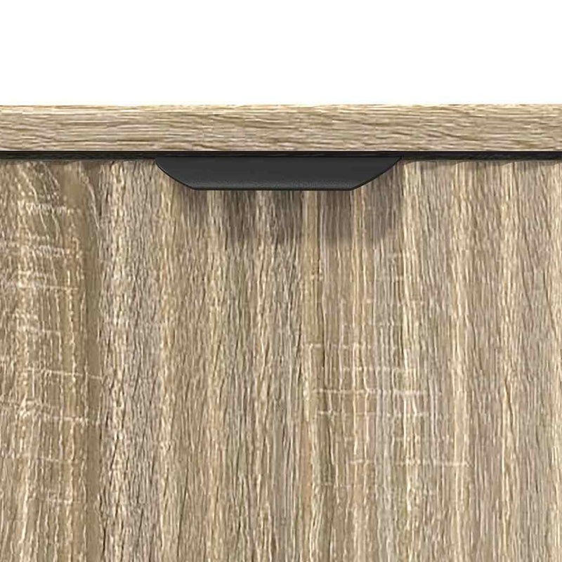 vidaXL Fürdőszobai mosdószekrény sonoma tölgy 60.5 x 33.5 x 61 cm