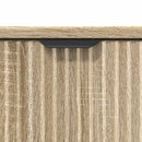 vidaXL Fürdőszobai mosdószekrény Sonoma tölgy 60,5 x 33,5 x 61 cm