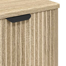 vidaXL Fürdőszobai mosdószekrény Sonoma tölgy 60,5 x 33,5 x 61 cm