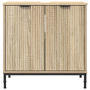 vidaXL Fürdőszobai mosdószekrény Sonoma tölgy 60,5 x 33,5 x 61 cm