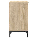 vidaXL Fürdőszobai mosdószekrény Sonoma tölgy 60,5 x 33,5 x 61 cm