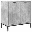 vidaXL Fürdőszobai mosdószekrény Beton Szürke 60,5 x 33,5 x 61 cm