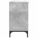 vidaXL Fürdőszobai mosdószekrény Beton Szürke 60,5 x 33,5 x 61 cm