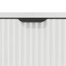 vidaXL Fürdőszobai mosdószekrény Magasfényű fehér 60.5 x 33.5 x 61 cm