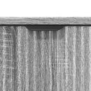 vidaXL Fürdőszobai mosdószekrény Szürke Sonoma 60,5 x 33,5 x 61 cm