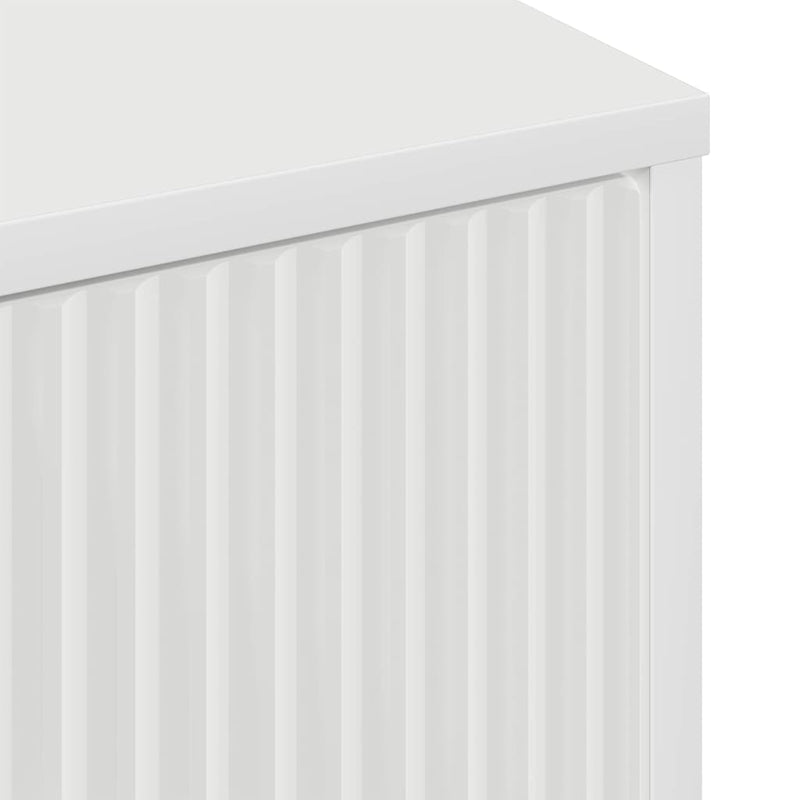 vidaXL Széf Fehér 69.5 x 33 x 82 cm Faanyag