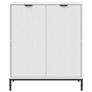 vidaXL Széf Fehér 69.5 x 33 x 82 cm Faanyag