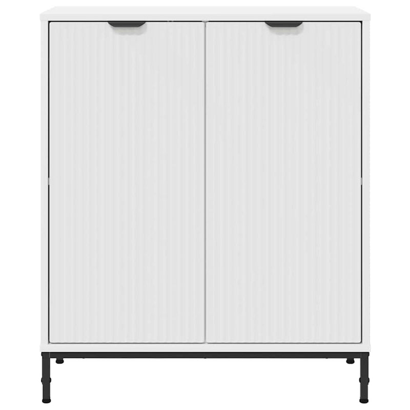 vidaXL Széf Fehér 69.5 x 33 x 82 cm Faanyag