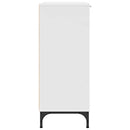 vidaXL Széf Fehér 69.5 x 33 x 82 cm Faanyag
