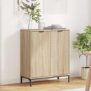 vidaXL Széf Sonoma tölgy 69,5 x 33 x 82 cm Faanyag