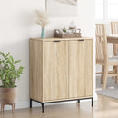 vidaXL Széf Sonoma tölgy 69,5 x 33 x 82 cm Faanyag