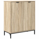vidaXL Széf Sonoma tölgy 69,5 x 33 x 82 cm Faanyag