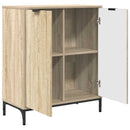 vidaXL Széf Sonoma tölgy 69,5 x 33 x 82 cm Faanyag