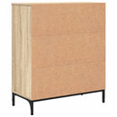 vidaXL Széf Sonoma tölgy 69,5 x 33 x 82 cm Faanyag