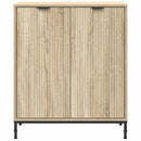 vidaXL Széf Sonoma tölgy 69,5 x 33 x 82 cm Faanyag