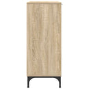 vidaXL Széf Sonoma tölgy 69,5 x 33 x 82 cm Faanyag