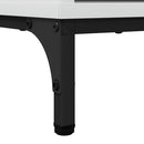 vidaXL Széf Magasfényű fehér 69.5 x 33 x 82 cm Faanyag