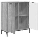 vidaXL Széf Szürke Sonoma 69,5 x 33 x 82 cm Faanyag