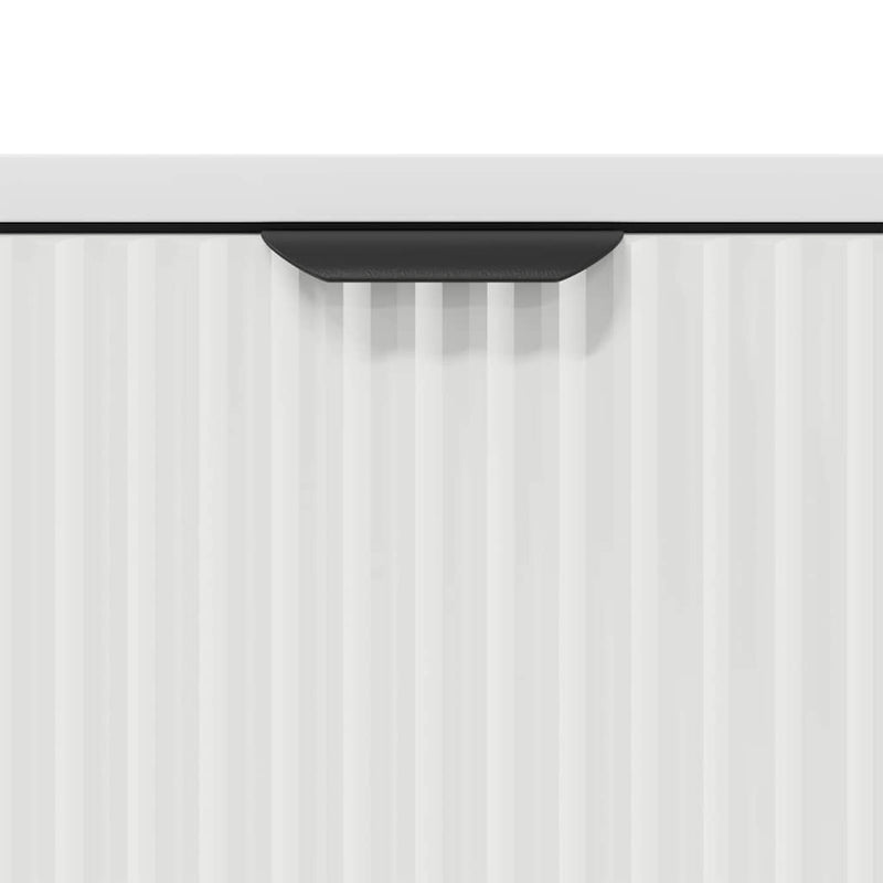 vidaXL Széf fiókkal Fehér 79.5 x 33 x 82 cm Faanyag