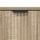 vidaXL Széf fiókkal Sonoma tölgy 79,5 x 33 x 82 cm Faanyag