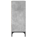 vidaXL Széf fiókkal Beton Szürke 79,5 x 33 x 82 cm Faanyag