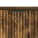 vidaXL Széf fiókkal Füstölt tölgy 79,5 x 33 x 82 cm Faanyag