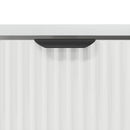 vidaXL Dohányzóasztal Fehér 90 x 49 x 46 cm Faanyag