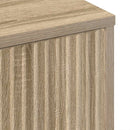 vidaXL Dohányzóasztal fiókkal Sonoma tölgy 90 x 49 x 46 cm Faanyag