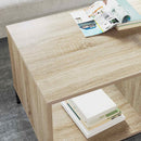 vidaXL Dohányzóasztal fiókkal Sonoma tölgy 90 x 49 x 46 cm Faanyag