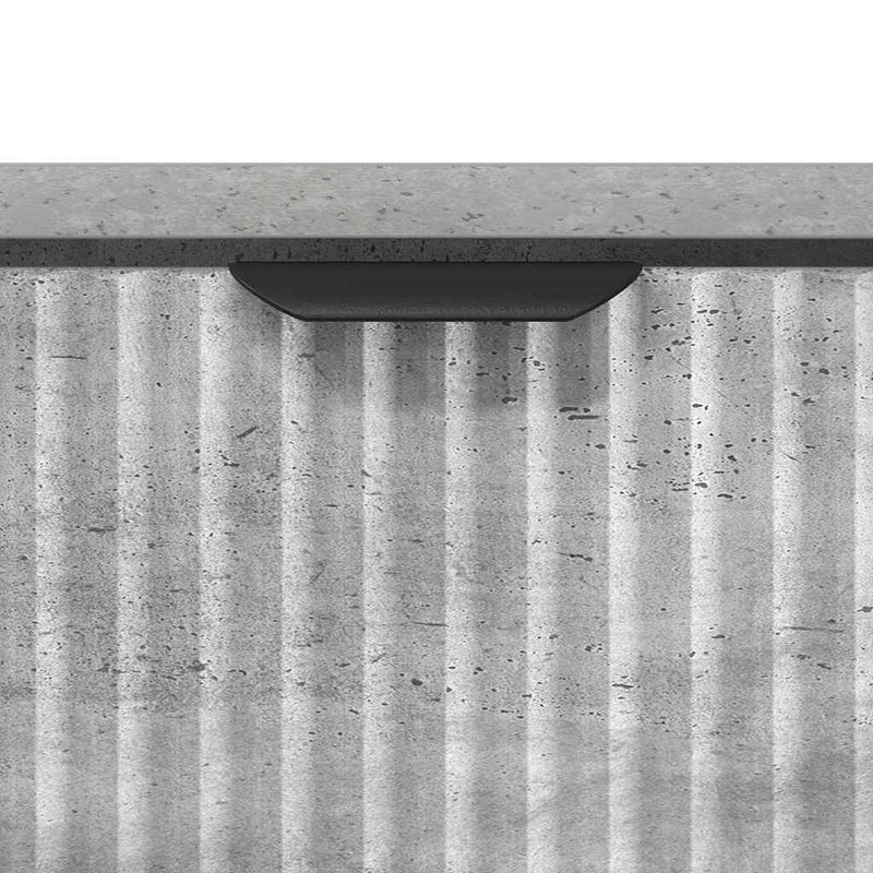 vidaXL Dohányzóasztal Beton szürke 90 x 49 x 46 cm Faanyag