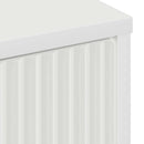 vidaXL Széf fiókkal Fehér 89.5 x 33 x 82 cm Faanyag