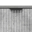 vidaXL Széf fiókkal Beton Szürke 89,5 x 33 x 82 cm Faanyag