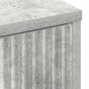 vidaXL Széf fiókkal Beton Szürke 89,5 x 33 x 82 cm Faanyag