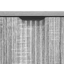 vidaXL Széf fiókkal Szürke Sonoma 89,5 x 33 x 82 cm Faanyag